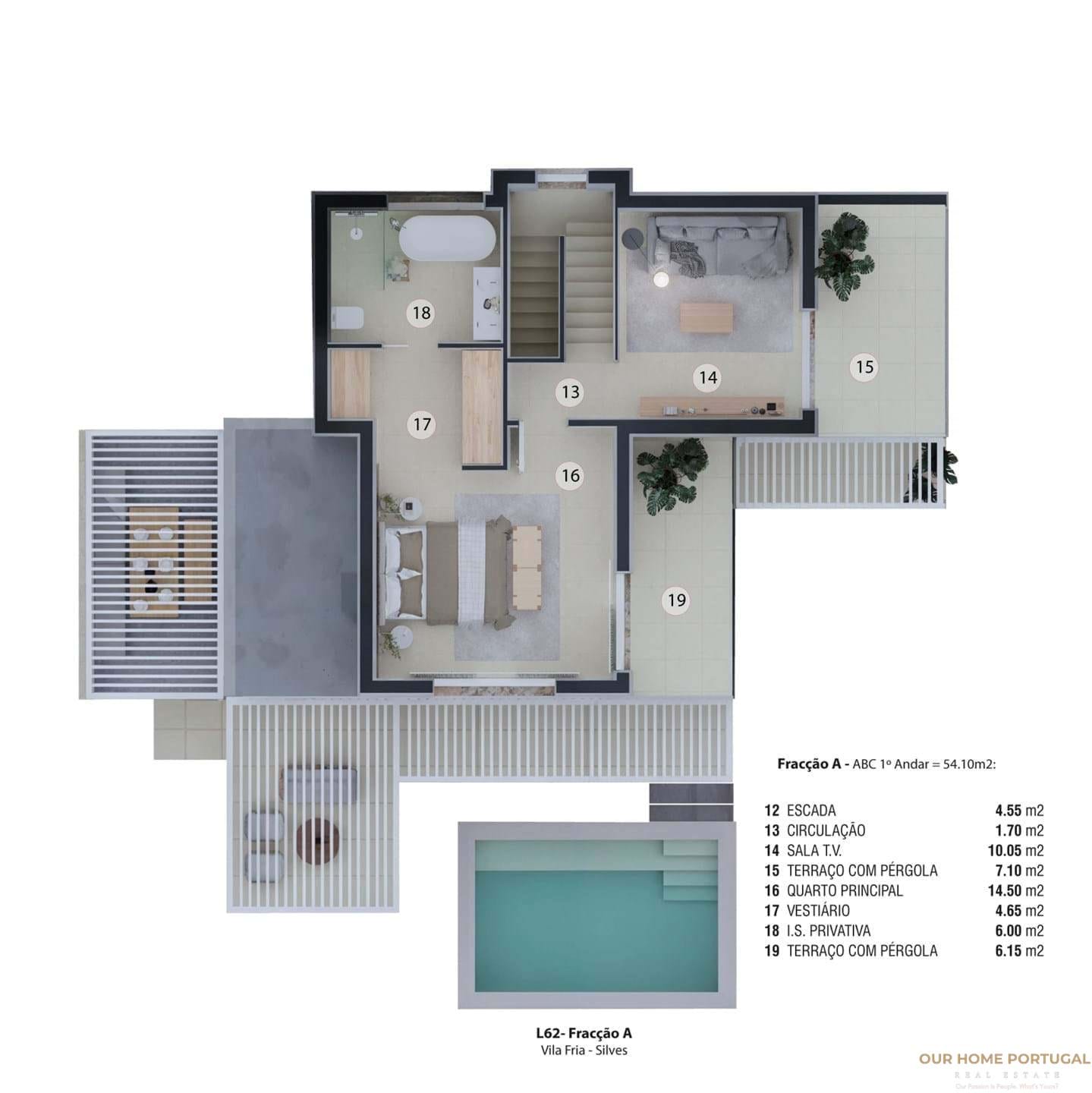 3 bedroom Villa in Silves, Algarve, Portugal – OHP 001-494