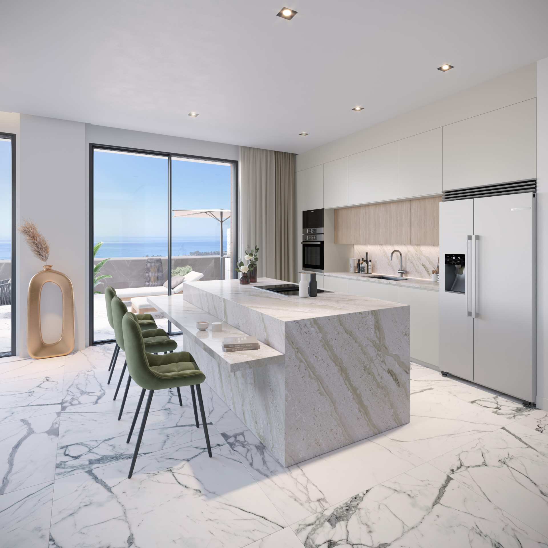 4 bedroom Apartment in Estepona, Malaga, Spain – 428-04015ND