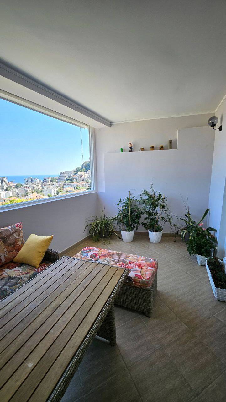 Two-Bedroom Apartment with Stunning Sea View in Budva, Montenegro – MRENB61