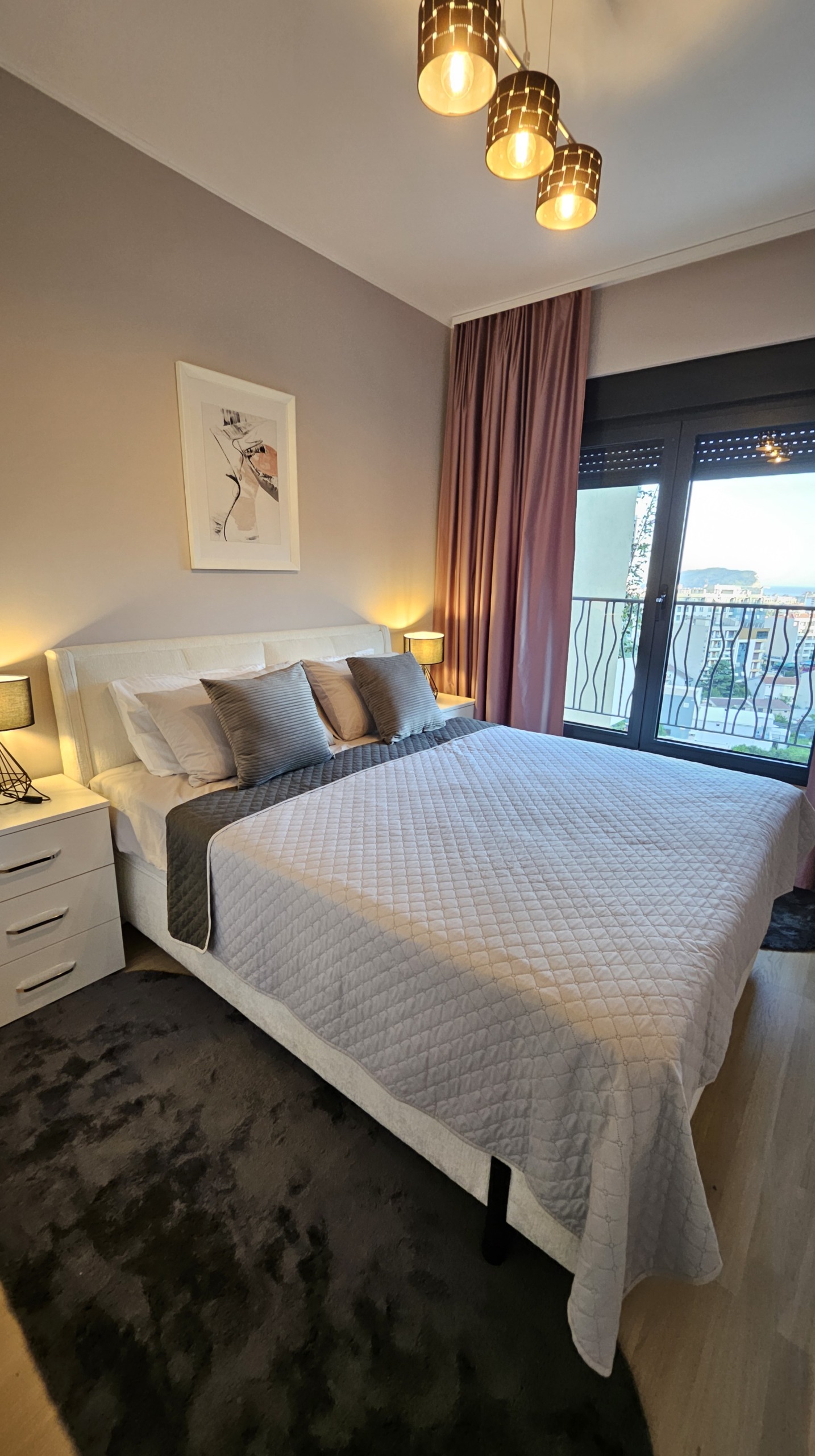 Modern Furnished Apartment with Sea View in Budva, Montenegro – MRENB62