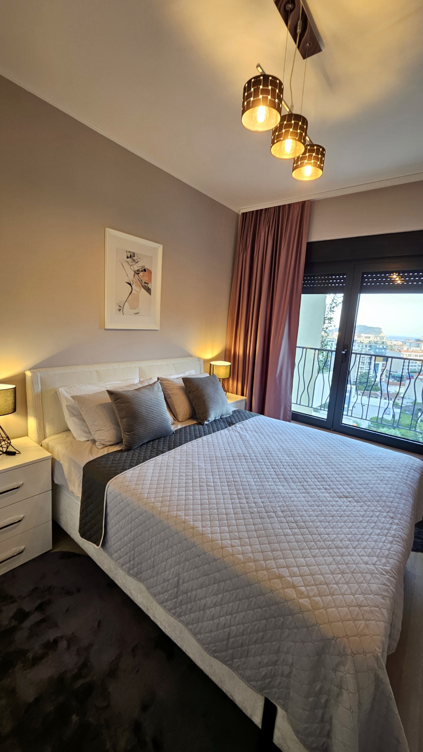 Modern Furnished Apartment with Sea View in Budva, Montenegro – MRENB62