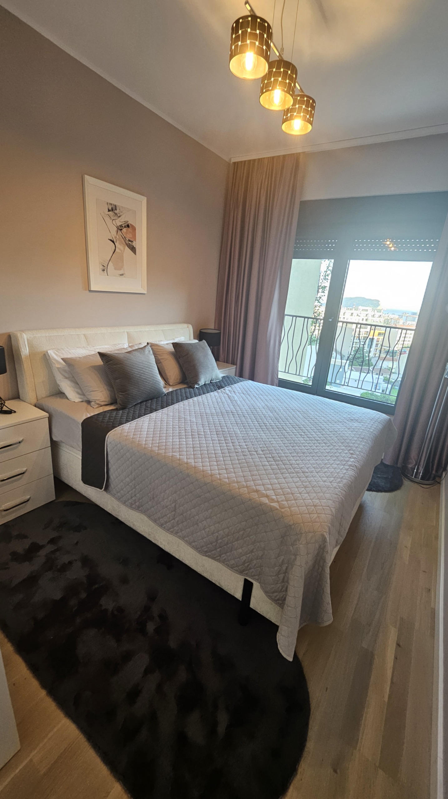 Modern Furnished Apartment with Sea View in Budva, Montenegro – MRENB62