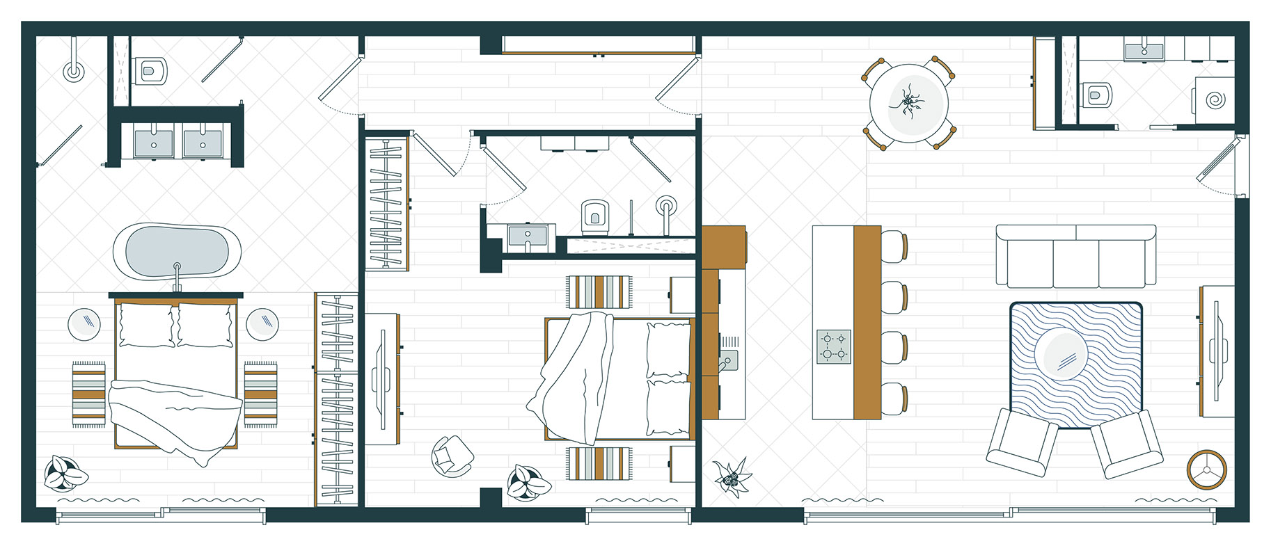 Luxury Apartments Overlooking the Bay of Kotor, Montenegro – MRENB73