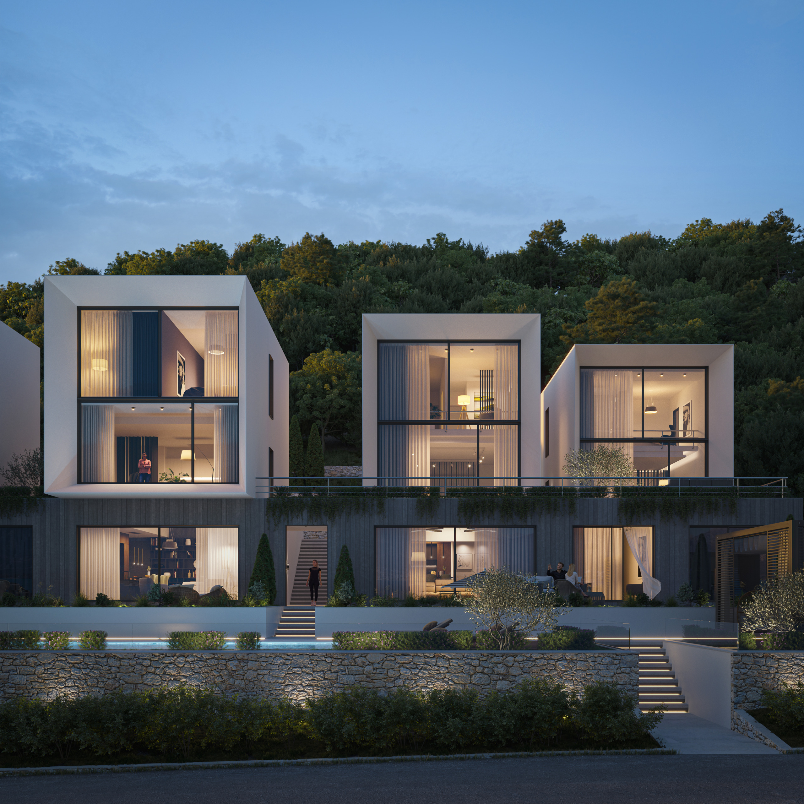 Luxury Apartments Overlooking the Bay of Kotor, Montenegro – MRENB73