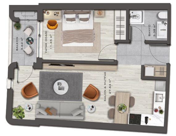 Luxury Apartments for Sale in a Premium Residential Complex, Montenegro – MREOL-10