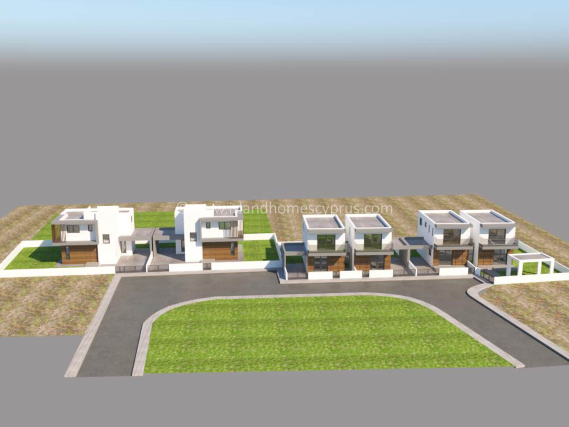 3 bedroom Link-Detached in Vrysoulles, Famagusta, Cyprus – VpV104dp