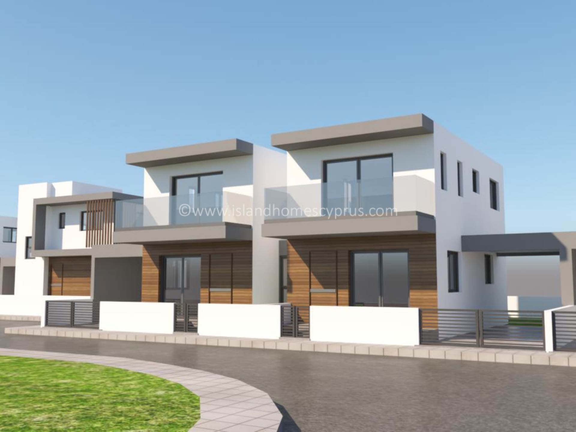 3 bedroom Link-Detached in Vrysoulles, Famagusta, Cyprus – VpV104dp