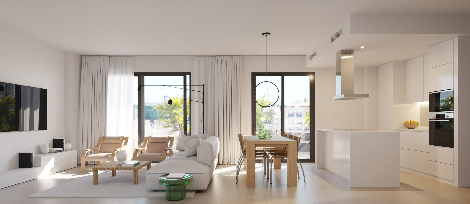 2 bedroom Ground Floor Apartment in Mijas Costa, Malaga, Spain – 428-04046ND