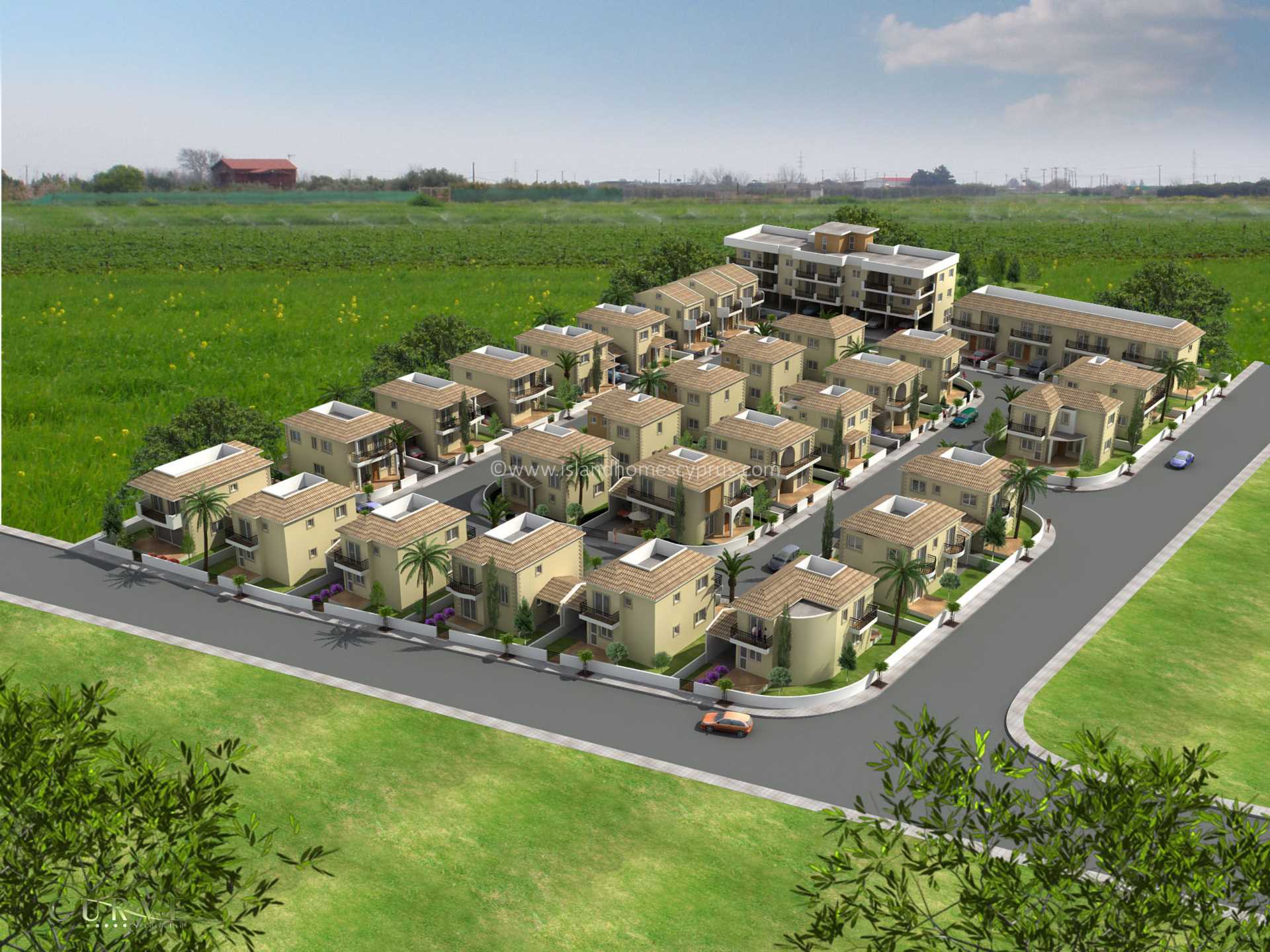 3 bedroom Link-Detached in Vrysoulles, Famagusta, Cyprus – VpV105dp