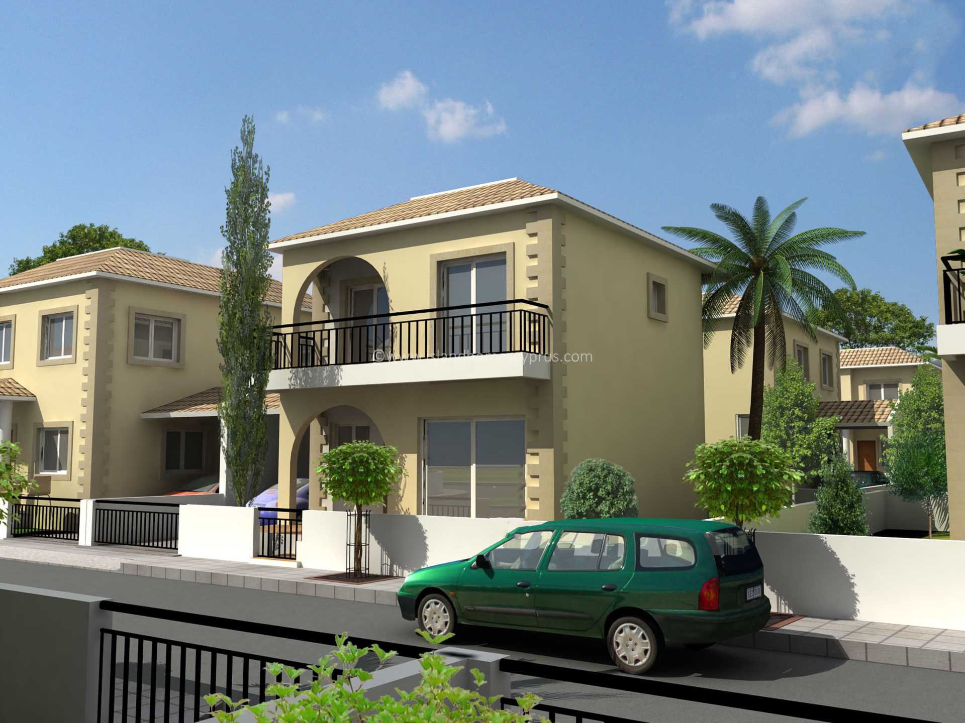 3 bedroom Link-Detached in Vrysoulles, Famagusta, Cyprus – VpV105dp