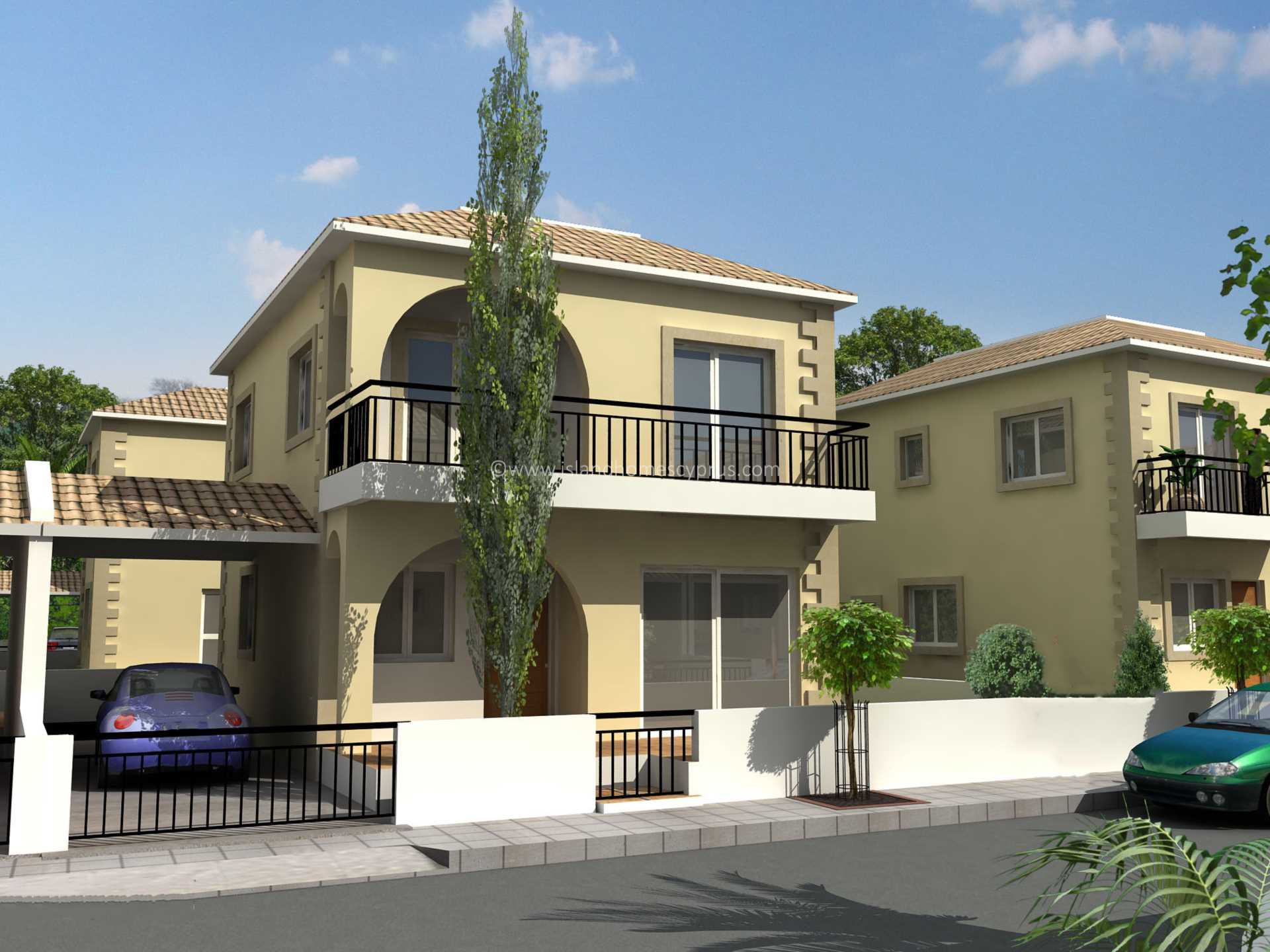 3 bedroom Link-Detached in Vrysoulles, Famagusta, Cyprus – VpV105dp