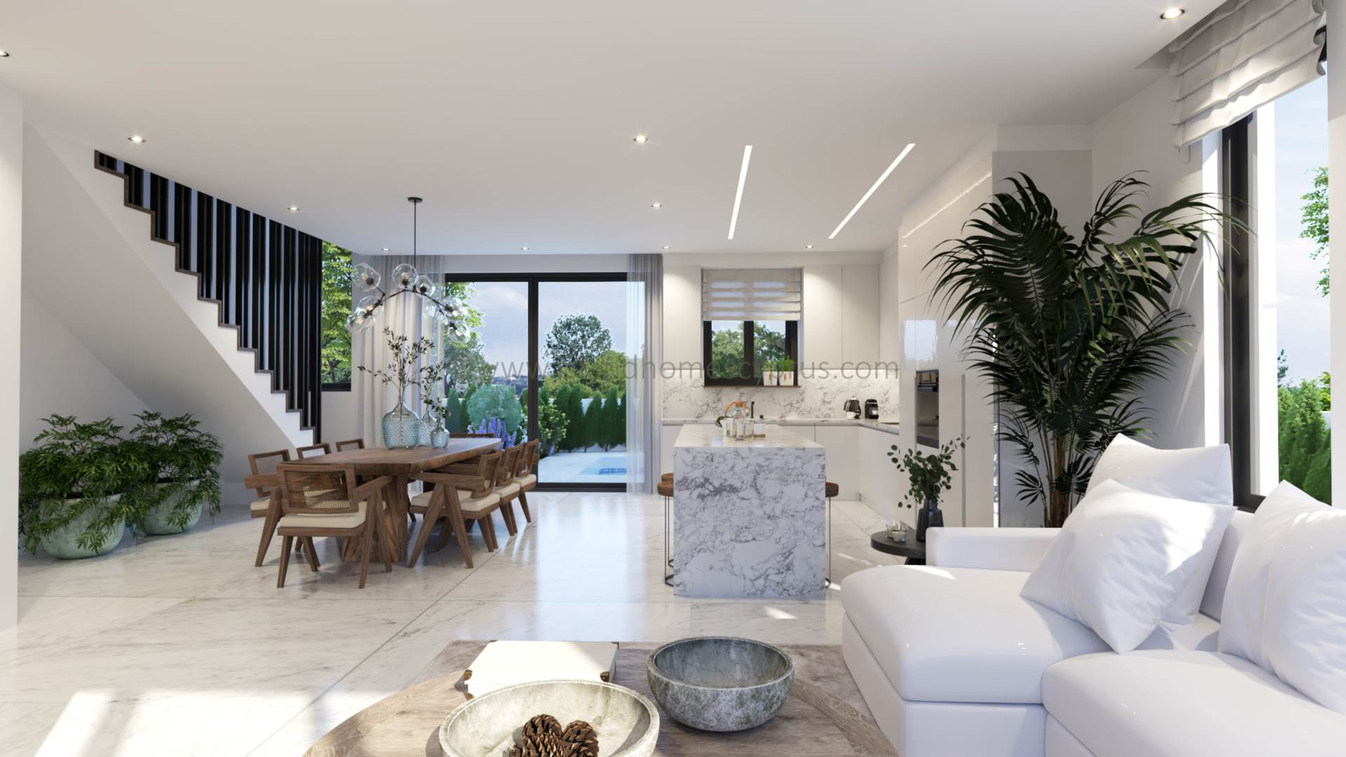 3 bedroom Semi-Detached in Vrysoulles, Famagusta, Cyprus – GgV101dp