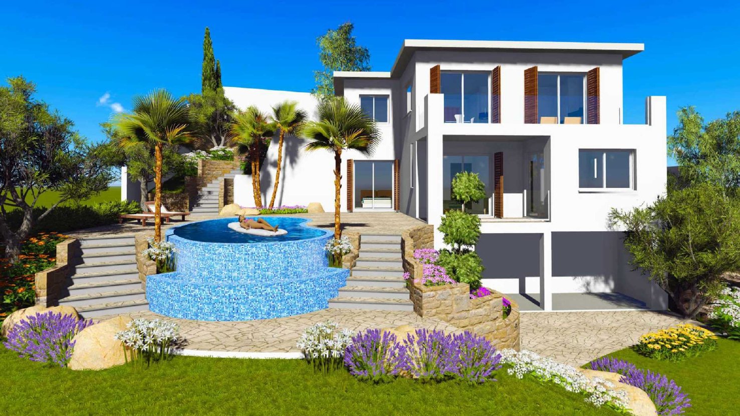 3 bedroom Villas / Houses in Kamares Village, Paphos, Cyprus – V-KAM-3-434A