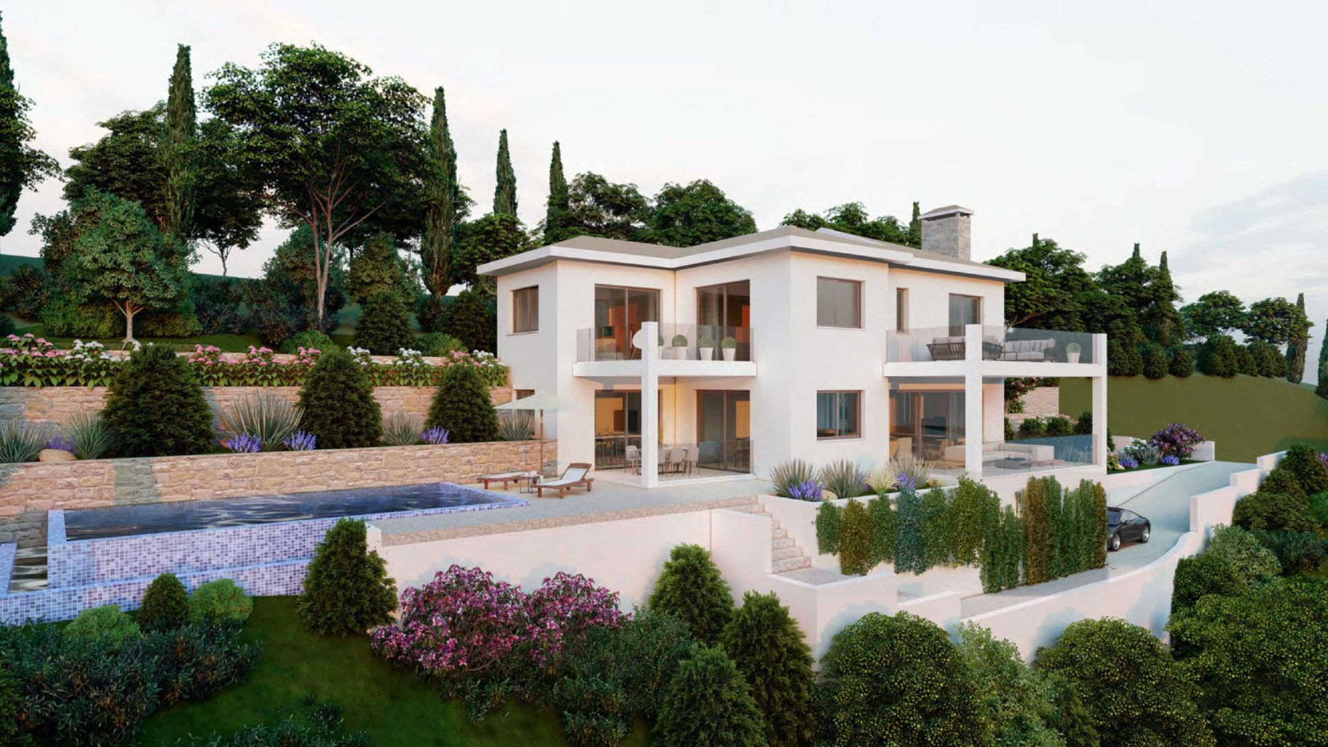 5 bedroom Villas / Houses in Kamares Village, Paphos, Cyprus – V-KAM-5-287