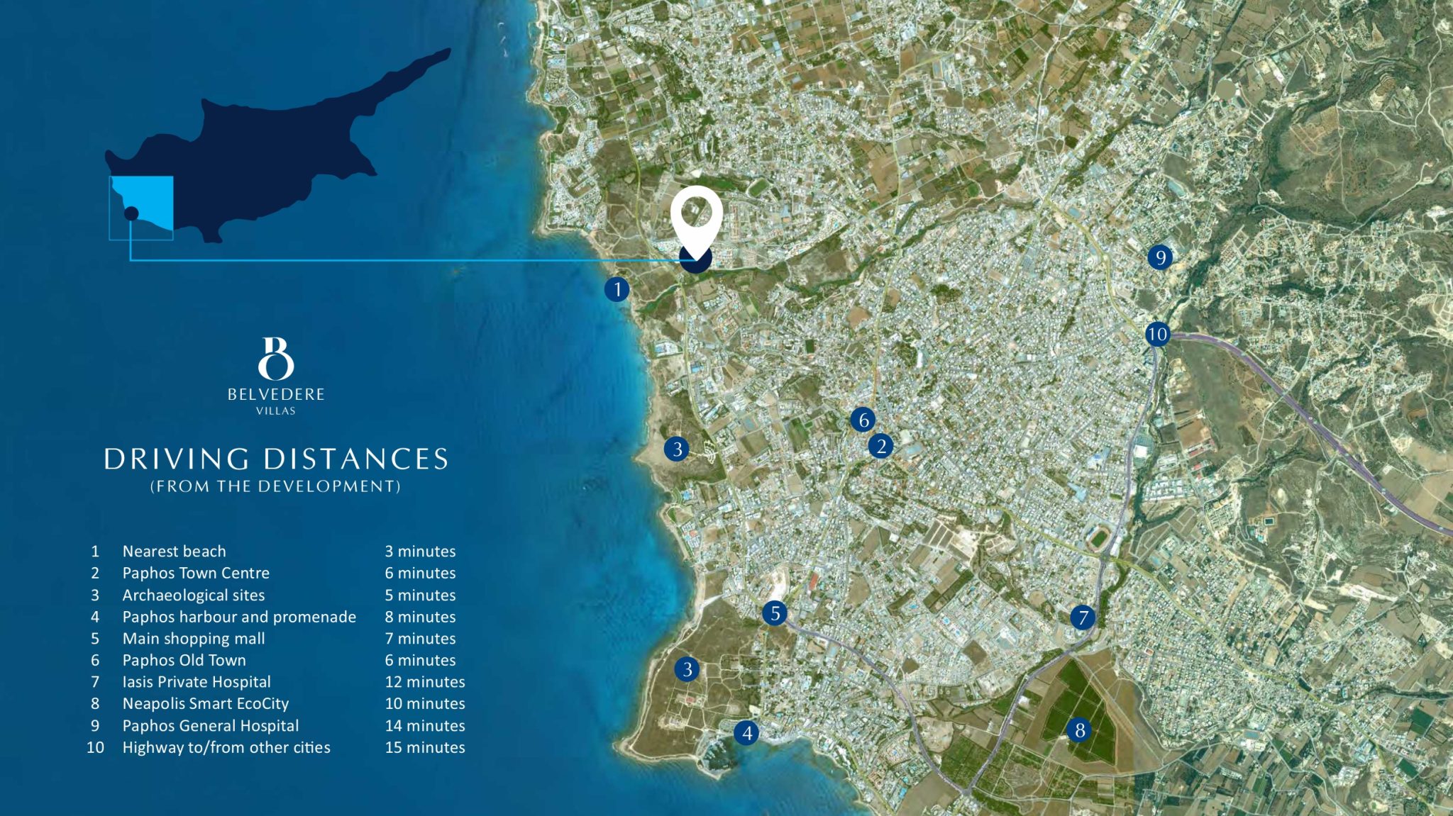 4 bedroom Villas / Houses in Chloraka, Paphos, Cyprus – V-BEL-4-42