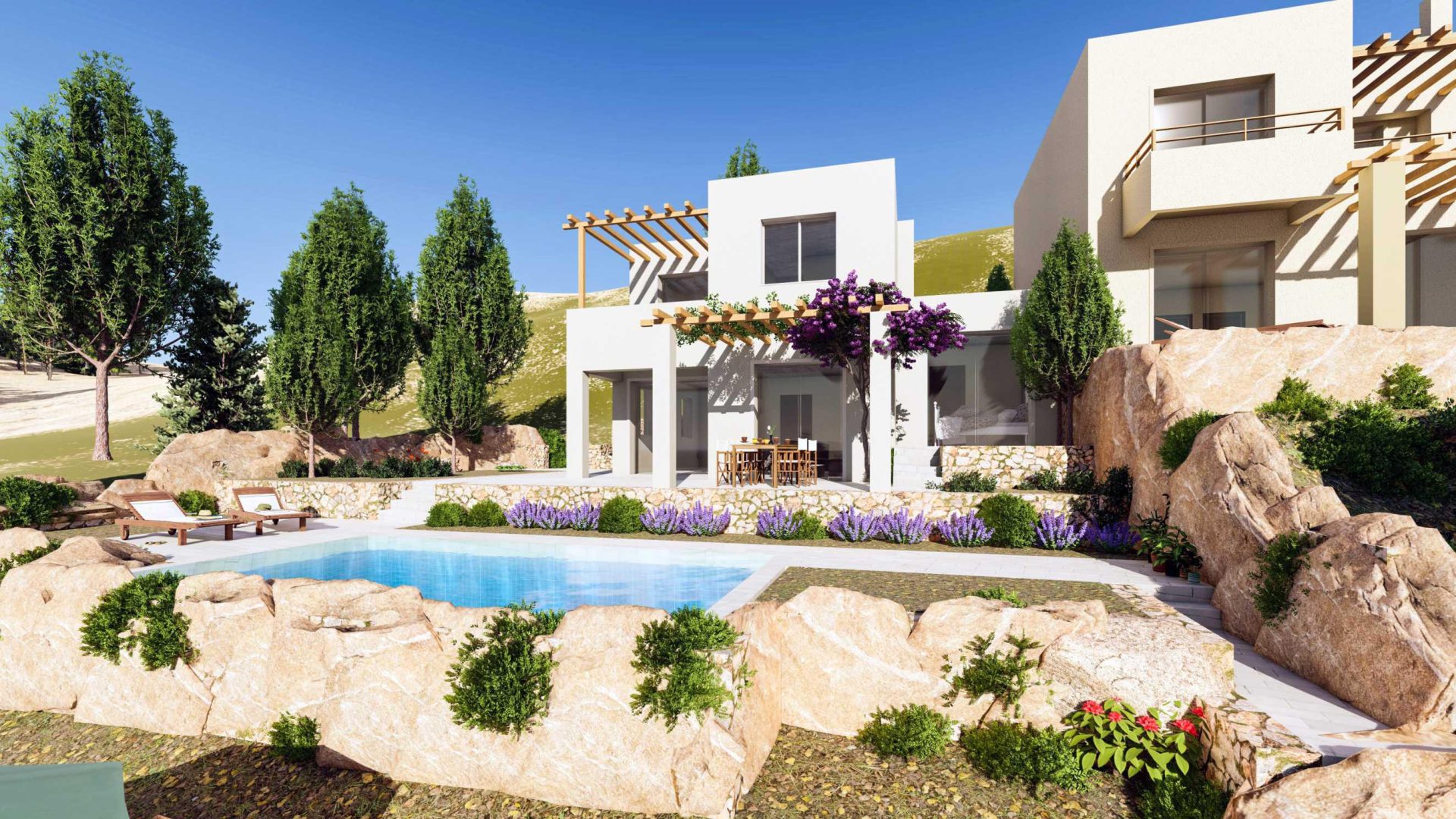 3 bedroom Villas / Houses in Crete, Greece – V-FOU-3-9B