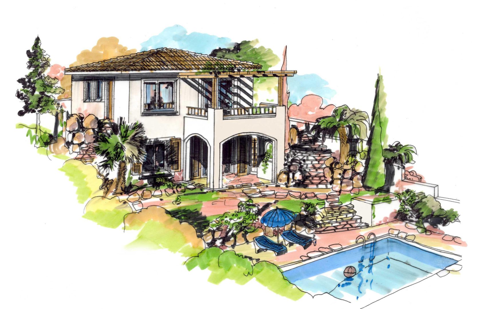 3 bedroom Villas / Houses in Tala, Paphos, Cyprus – V-PER-3-27