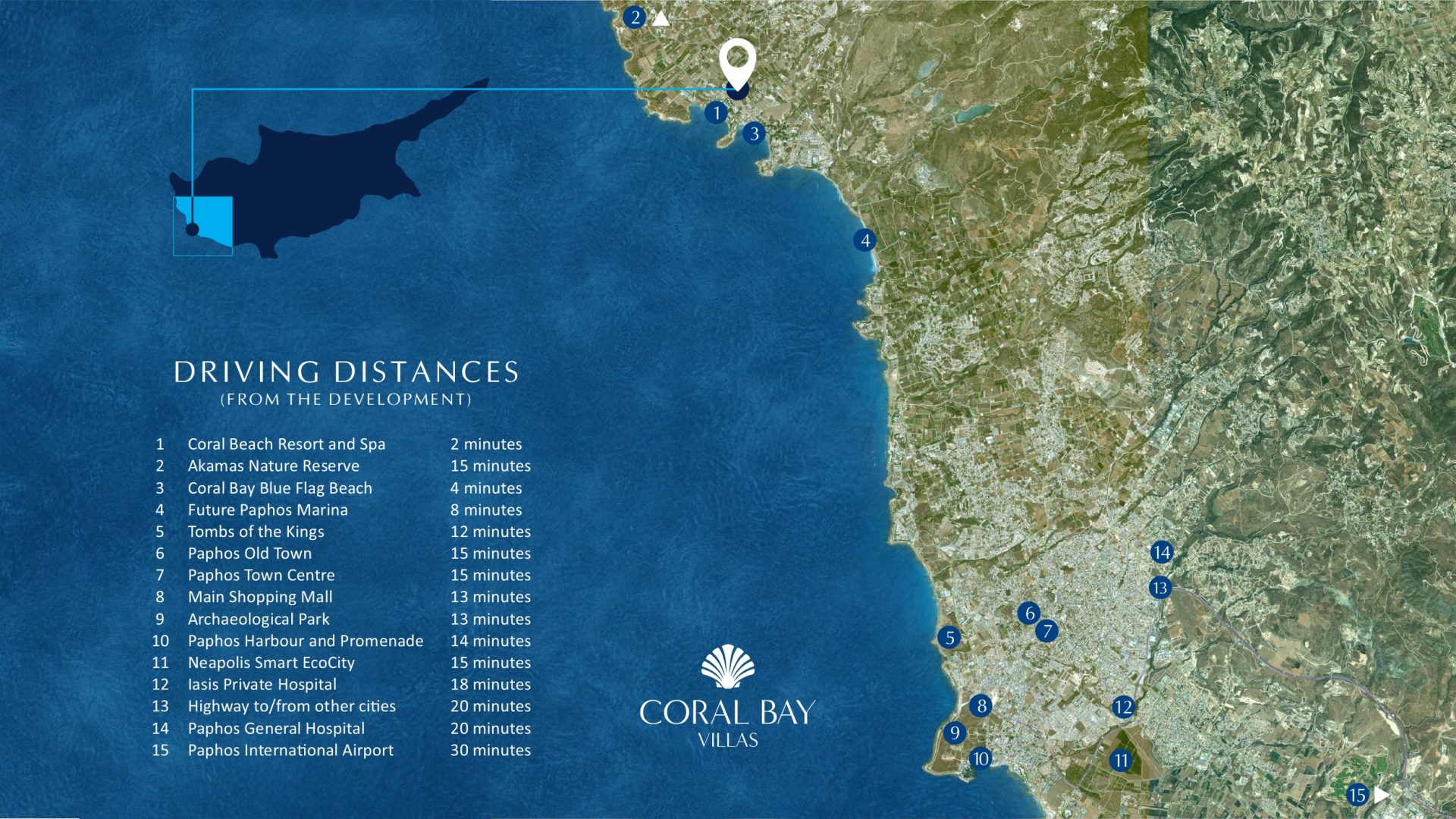 3 bedroom Villas / Houses in Coral Bay, Paphos, Cyprus – V-COR-3-36