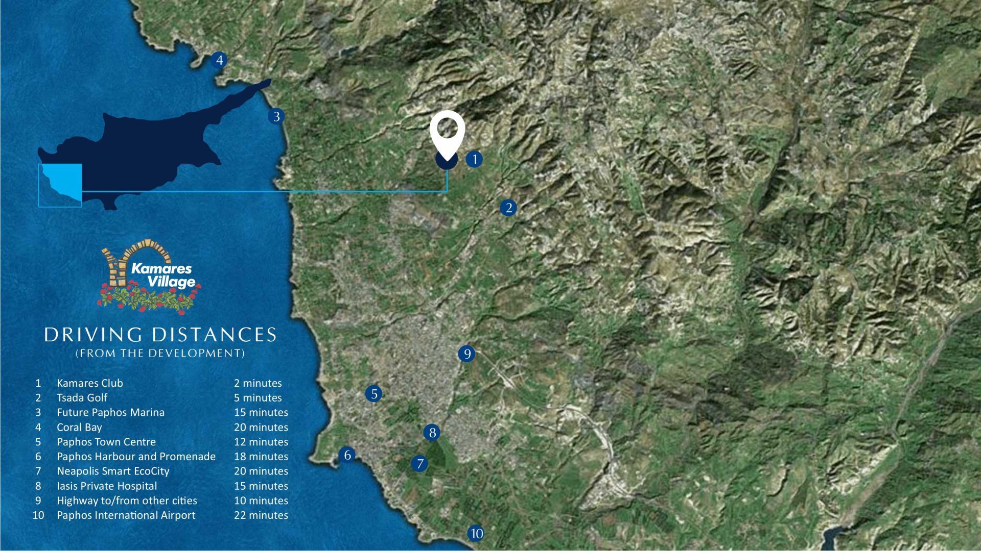 3 bedroom Villas / Houses in Kamares Village, Paphos, Cyprus – V-KAM-3-255A