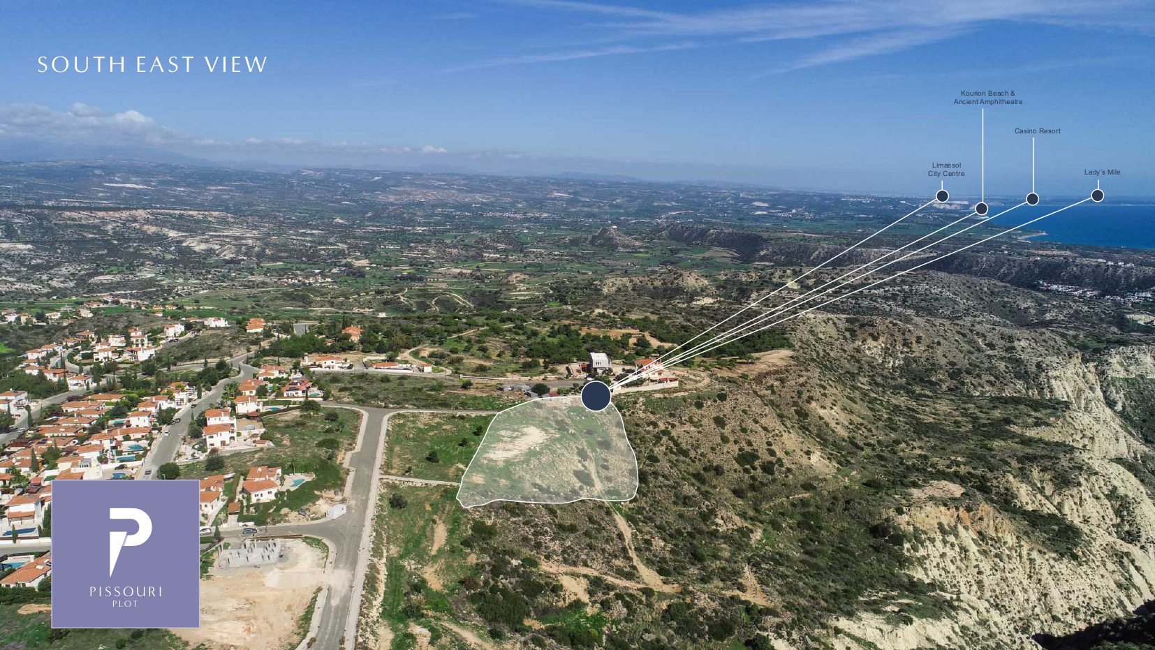 Plots & Land Parcels in Pissouri, Limassol, Cyprus – P-PISSOURIP