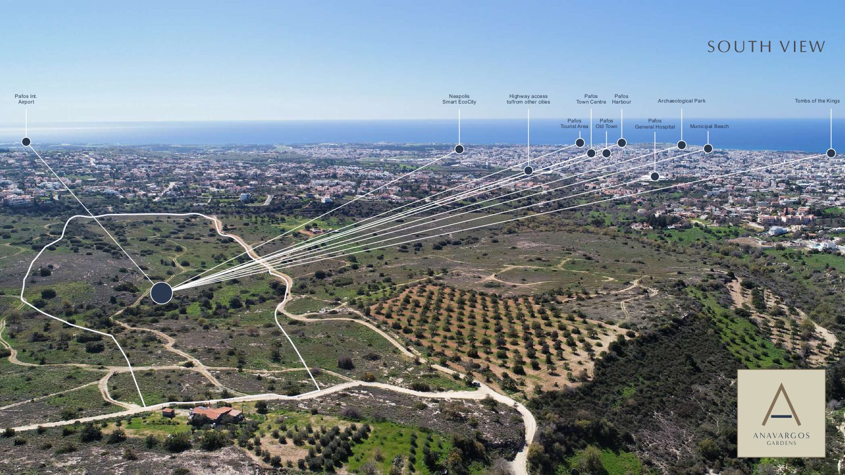 Plots & Land Parcels in Anavargos, Paphos, Cyprus – P-ANAVARGOS