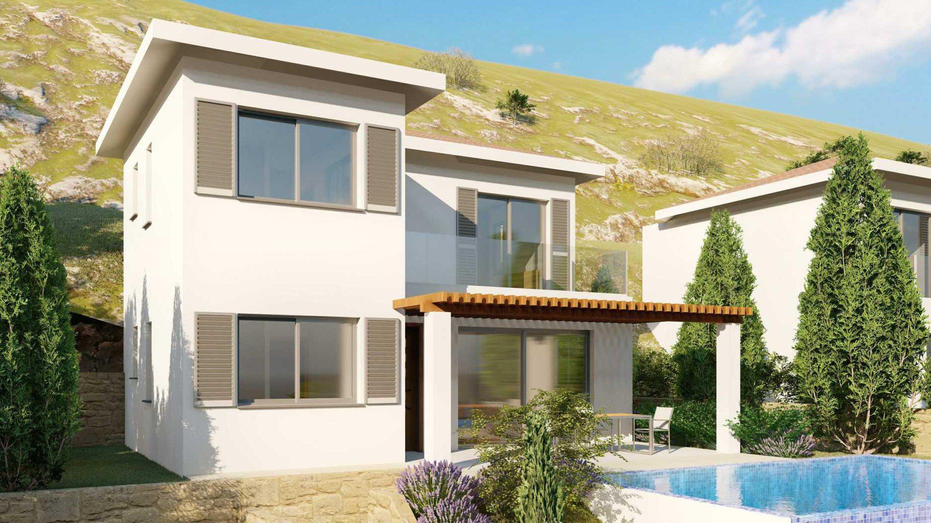 3 bedroom Villas / Houses in Kamares Village, Paphos, Cyprus – V-KAM-3-198A