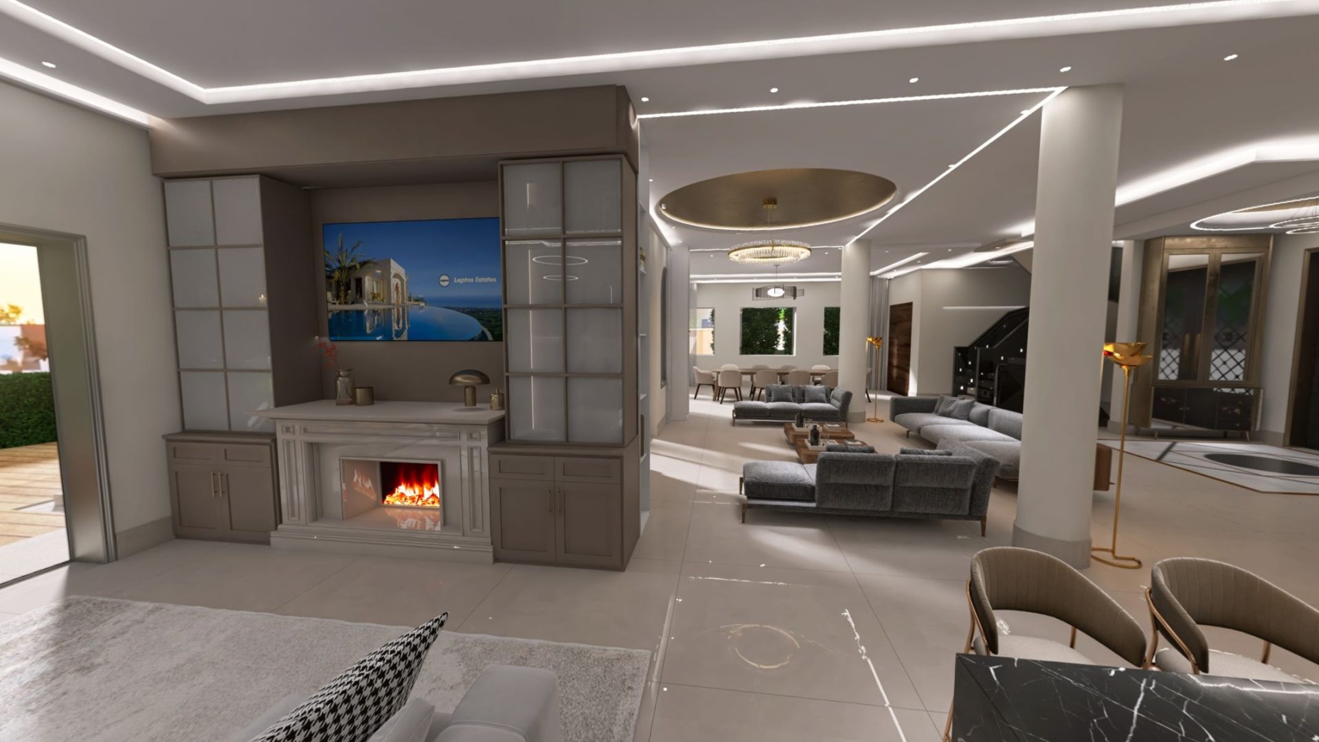 5 bedroom Villas / Houses in Chloraka, Paphos, Cyprus – V-ADN-5-82