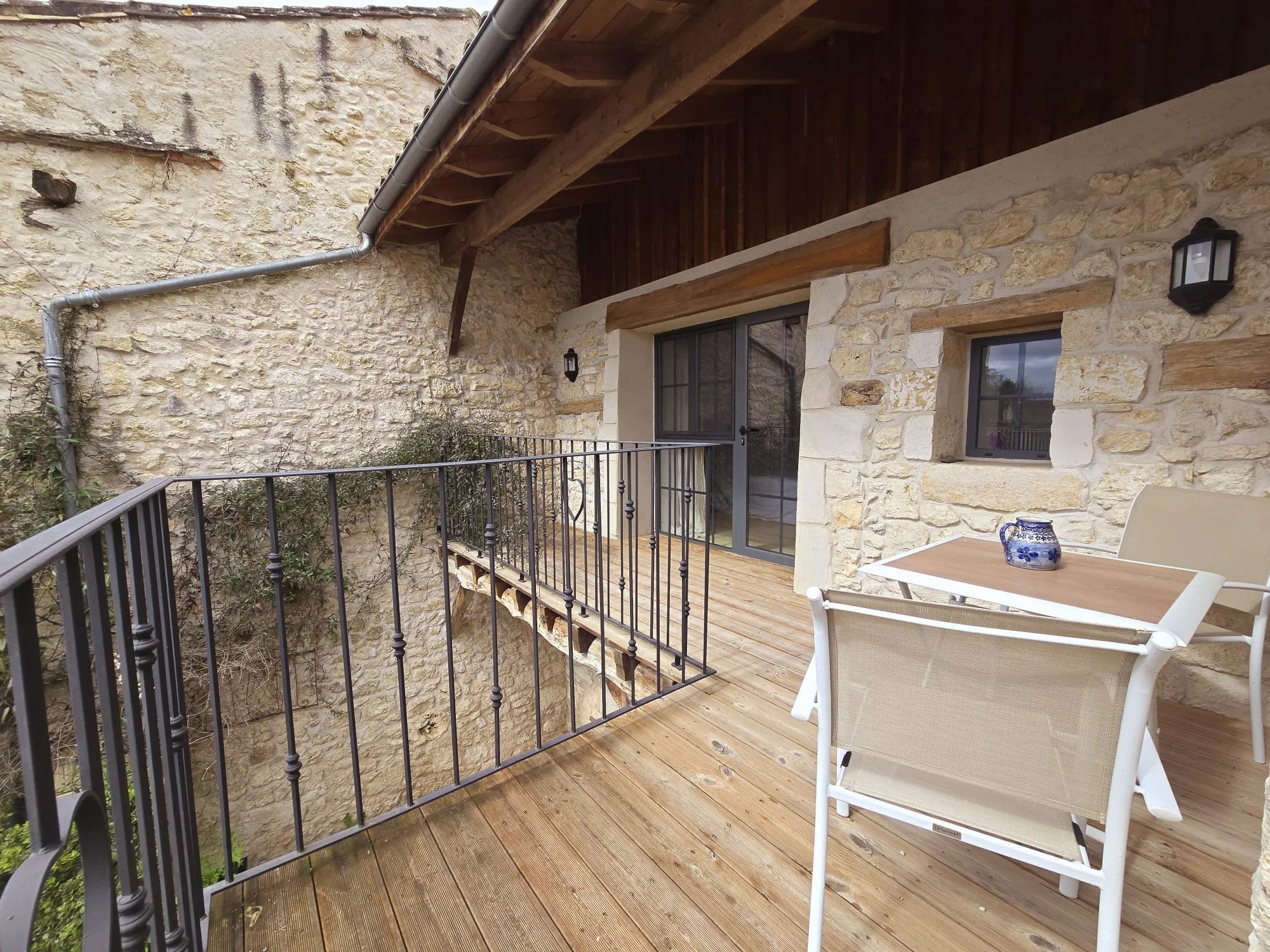 Charming stone townhouse with stylish interiors and sunny terrace near Eymet, Aquitaine – France – BVI79319