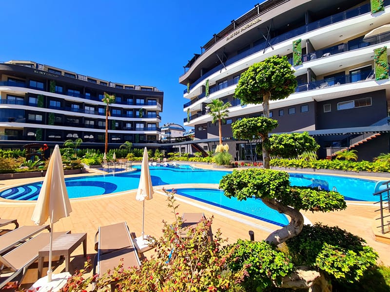 Scenic view Apartments located in Oba, Alanya – TC1860