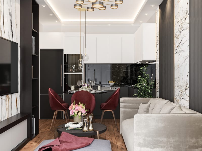 Scenic view Apartments located in Oba, Alanya – TC1860