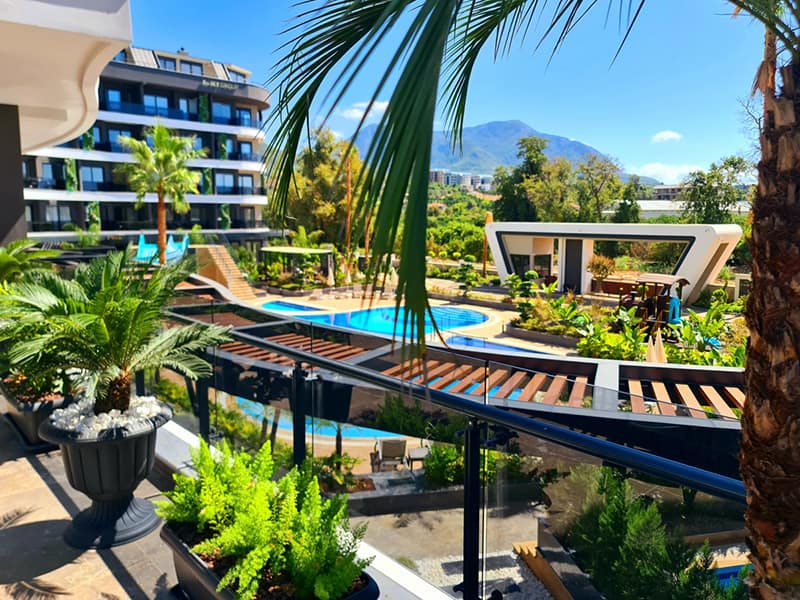 Scenic view Apartments located in Oba, Alanya – TC1860