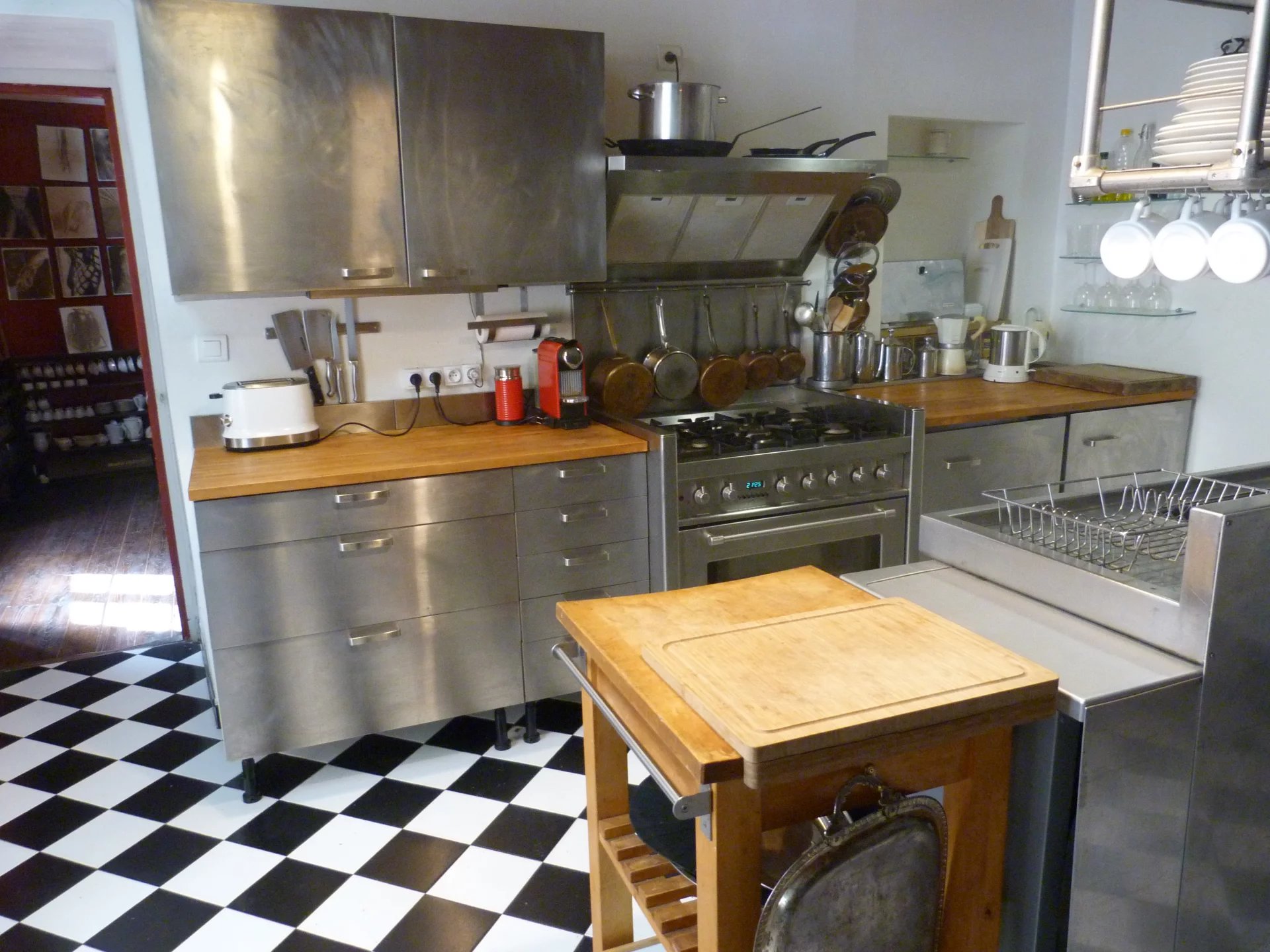 3 stone village properties centered around a courtyard with pool, Languedoc-Roussillon – France – BVI80220