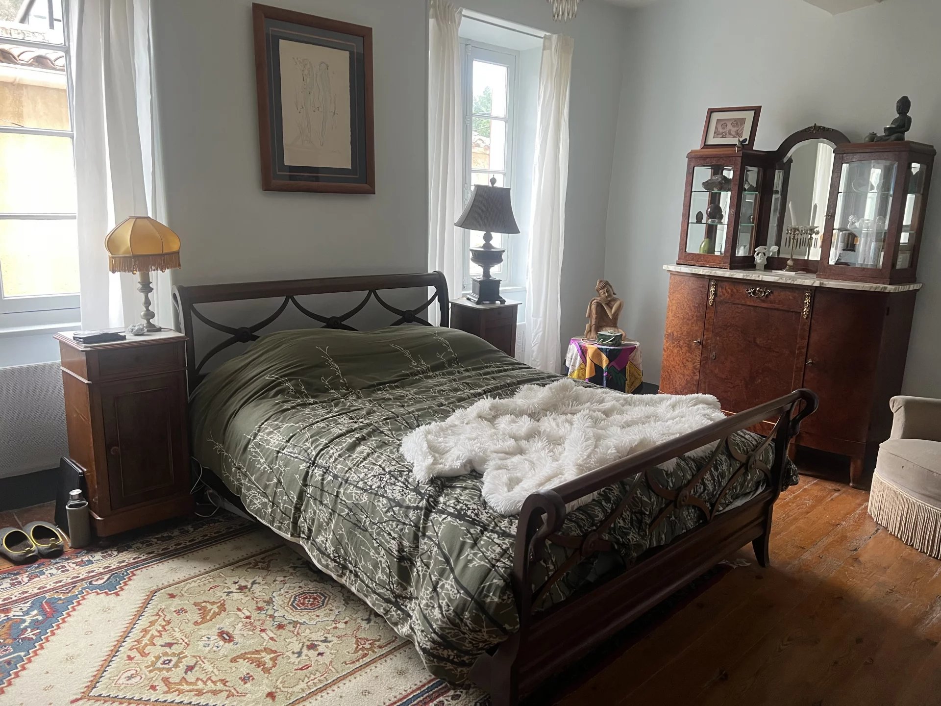 3 stone village properties centered around a courtyard with pool, Languedoc-Roussillon – France – BVI80220