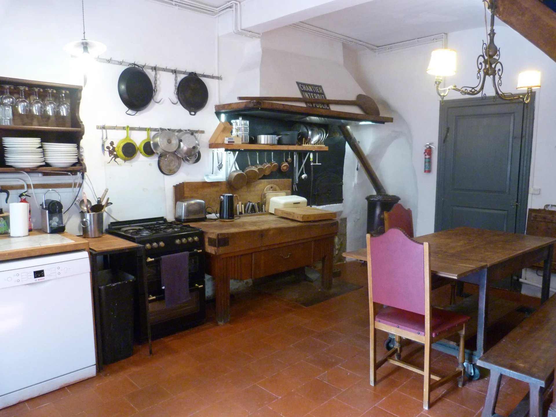 3 stone village properties centered around a courtyard with pool, Languedoc-Roussillon – France – BVI80220