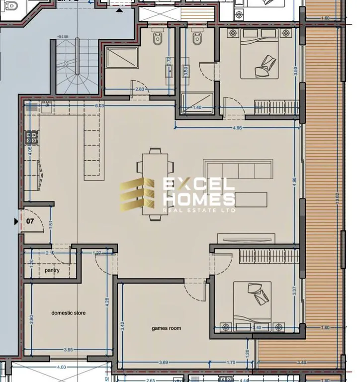 4 bedroom Apartment in Nadur, Malta – 62362