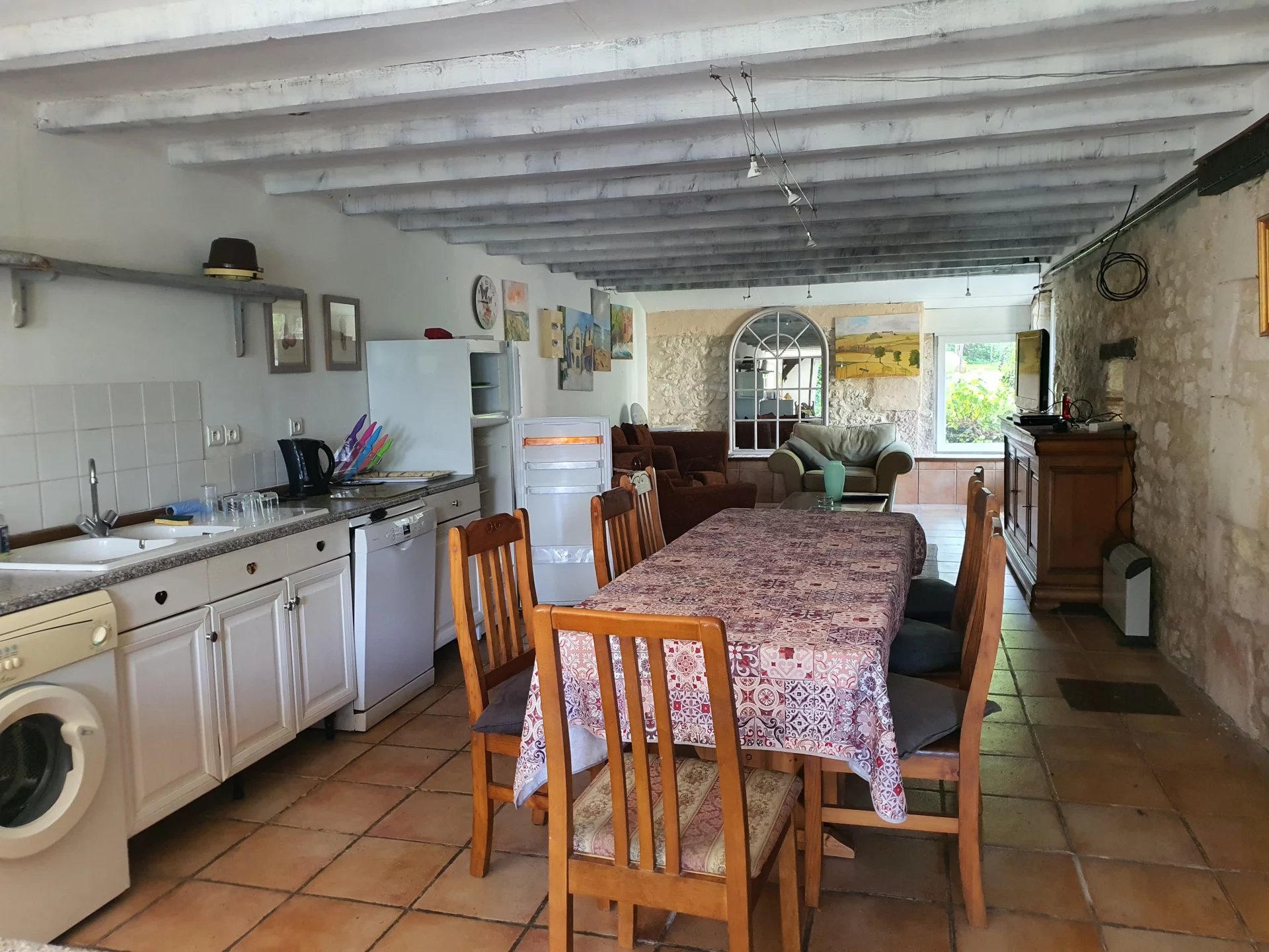 Lovely stone house, 2 guest houses and swimming pool, Aquitaine – France – BVI77115