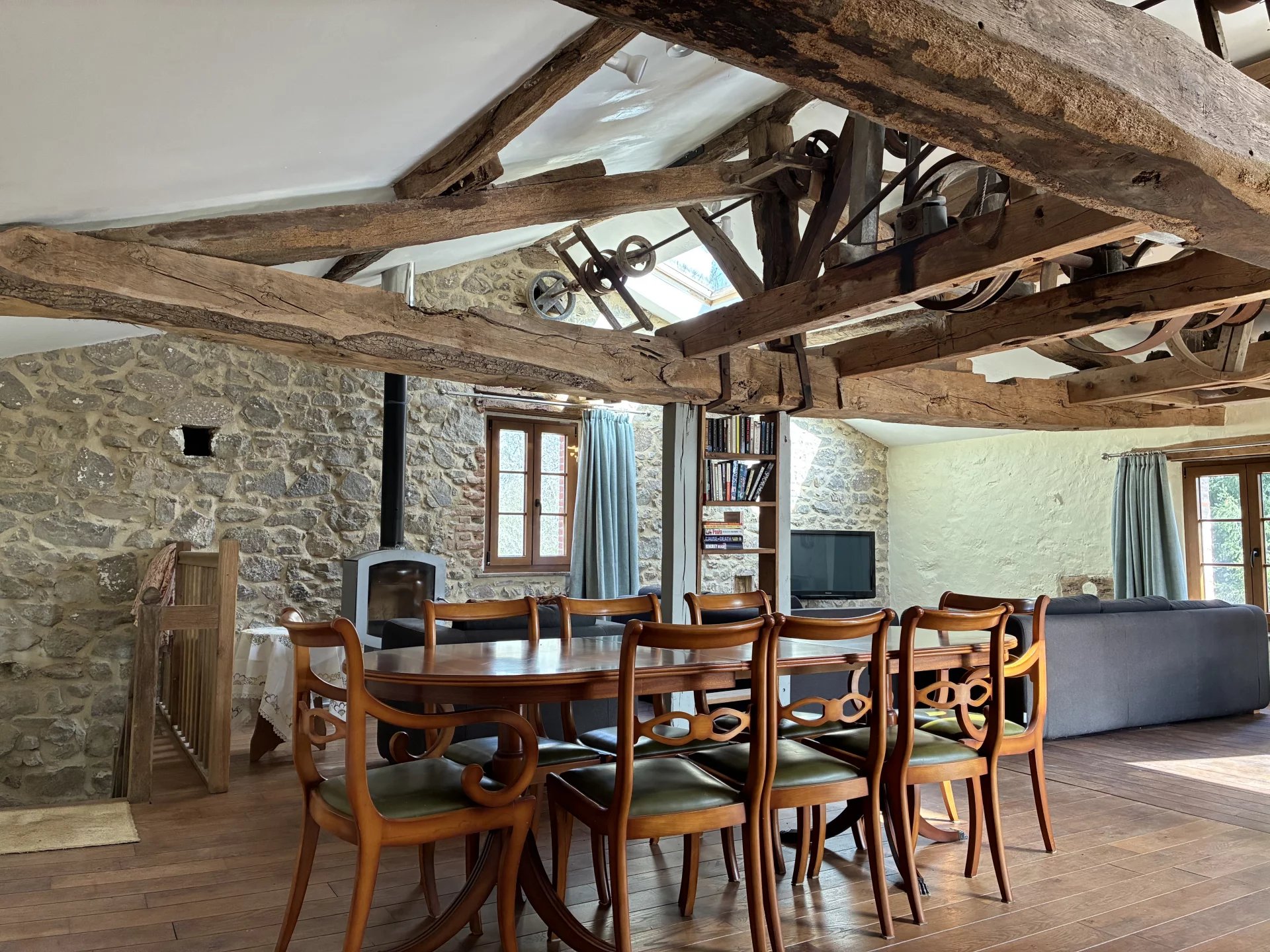 Character farmhouse, mill and lake of 3.8 hectares, Poitou-Charentes – France – BVI77922