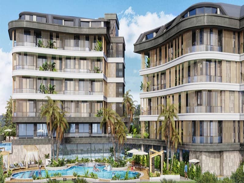 Luxurious Apartments and Duplexes in Oba, Alanya – TC1868