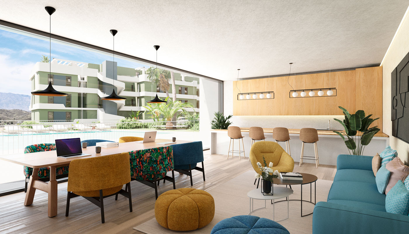 2 bedroom Ground Floor Apartment in Mijas Costa, Malaga, Spain – 428-00879ND