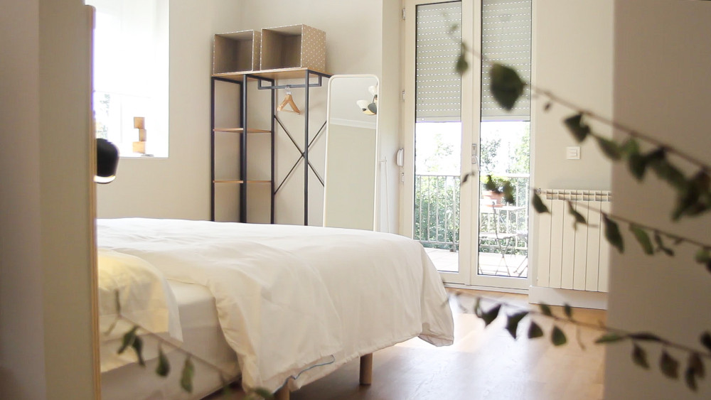 34 sqm room in a villa in San Sebastian