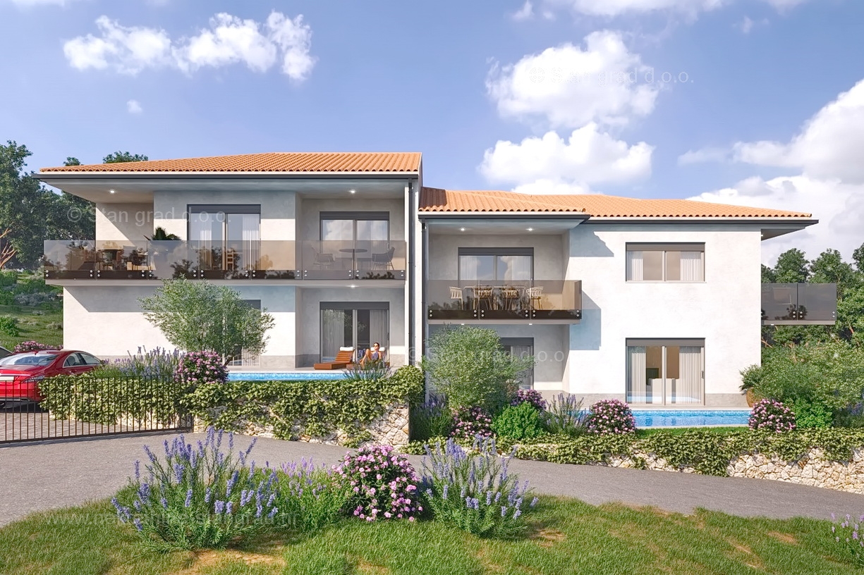 2 bedroom apartment in Vrbnik, Croatia – 103279