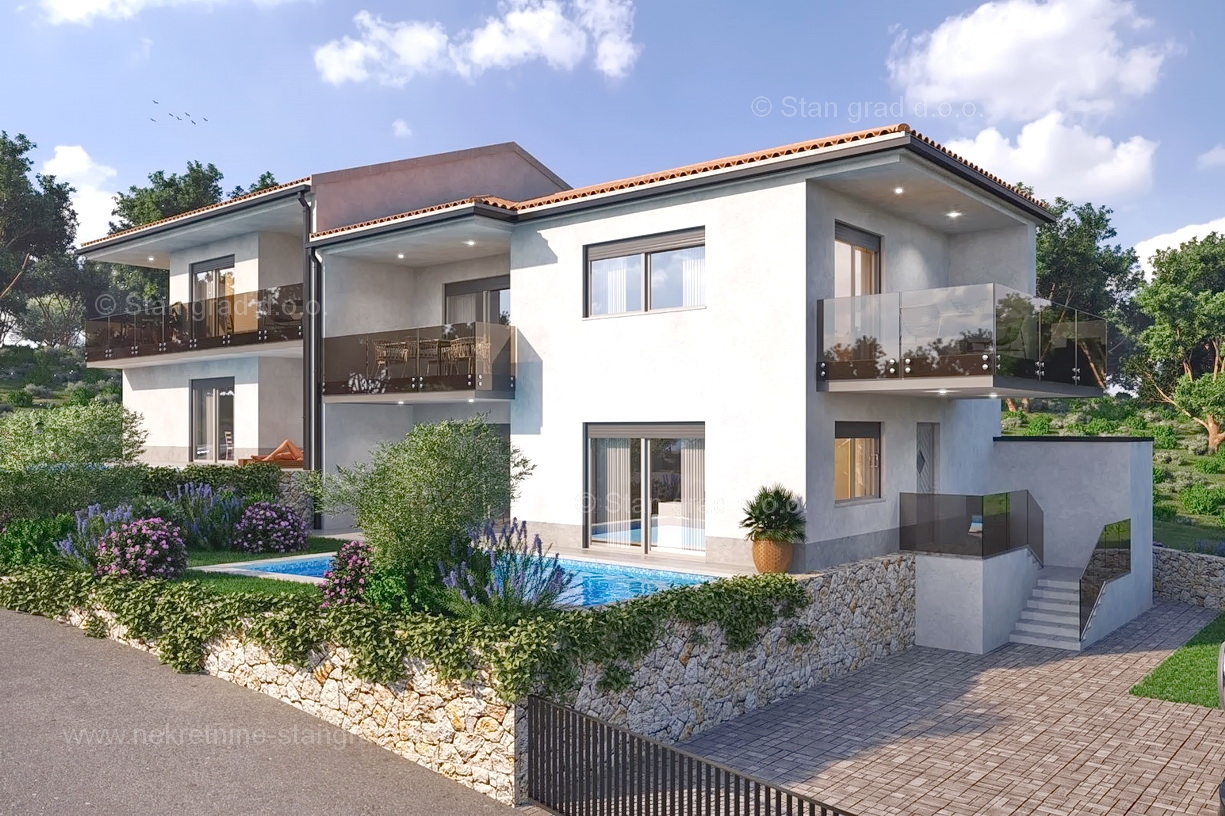 2 bedroom apartment in Vrbnik, Croatia – 103271