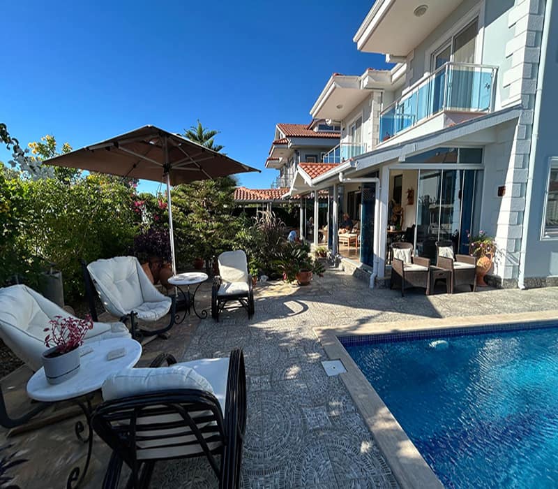 Part furnished Villa located in Metinler, Dalyan – TC1870