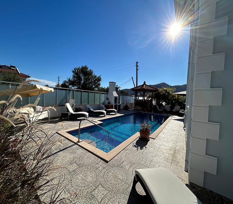 Part furnished Villa located in Metinler, Dalyan – TC1870