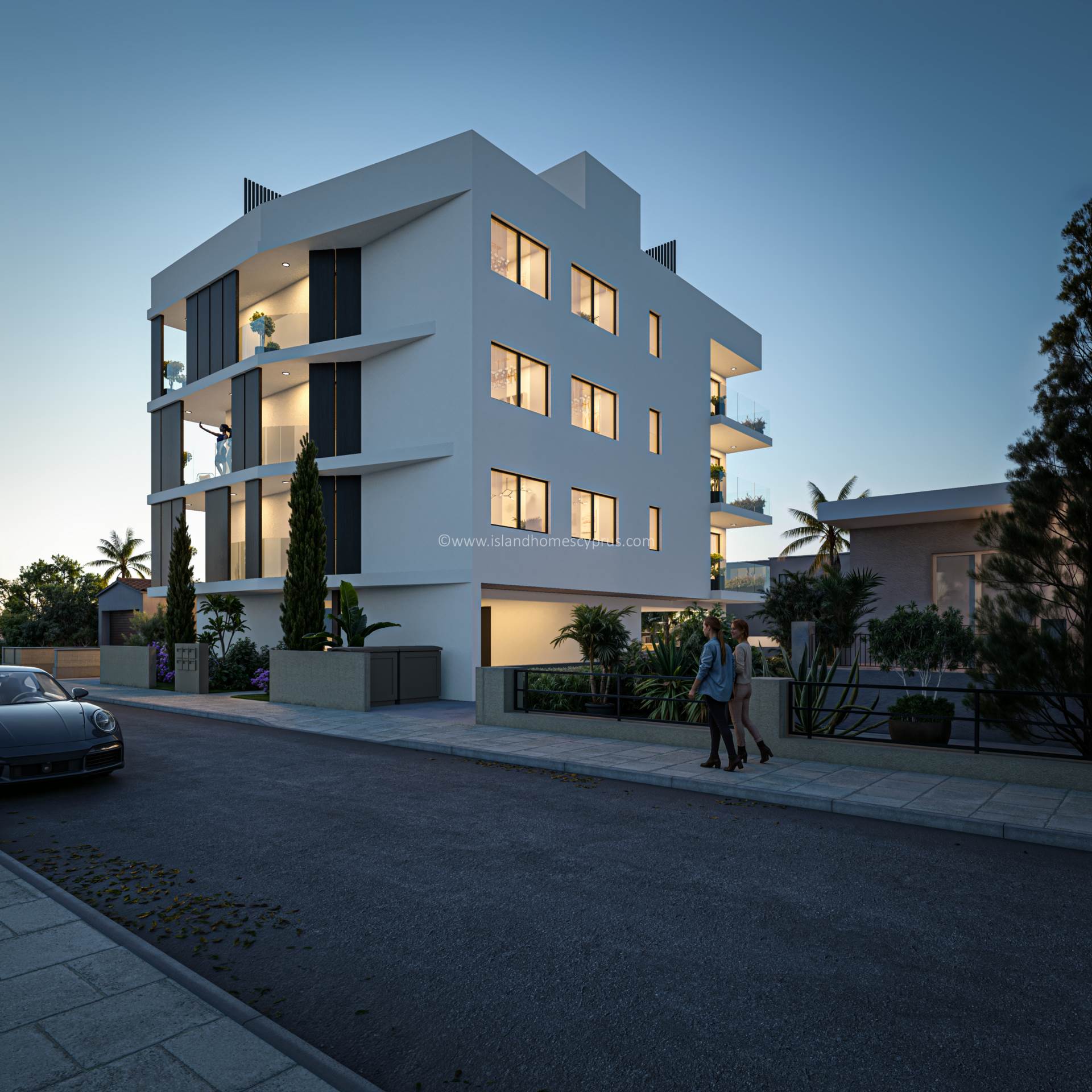 2 bedroom Apartment in Deryneia, Famagusta, Cyprus – AzD102dp