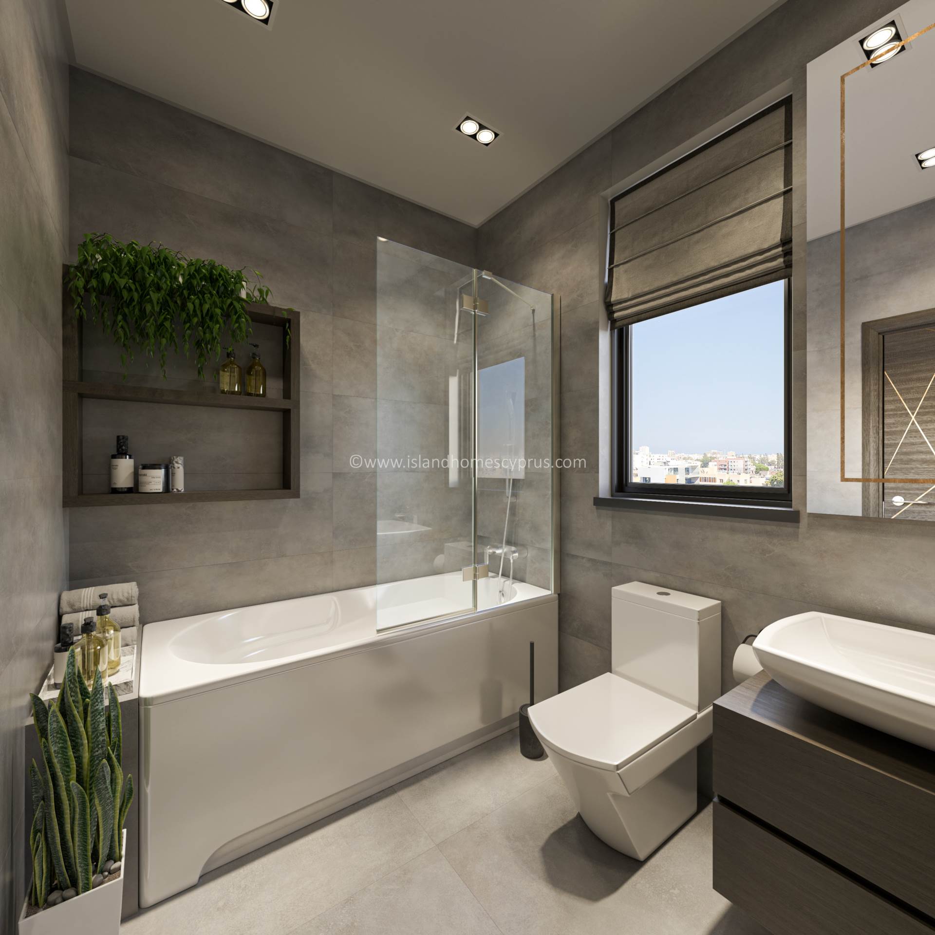 2 bedroom Apartment in Deryneia, Famagusta, Cyprus – AzD102dp