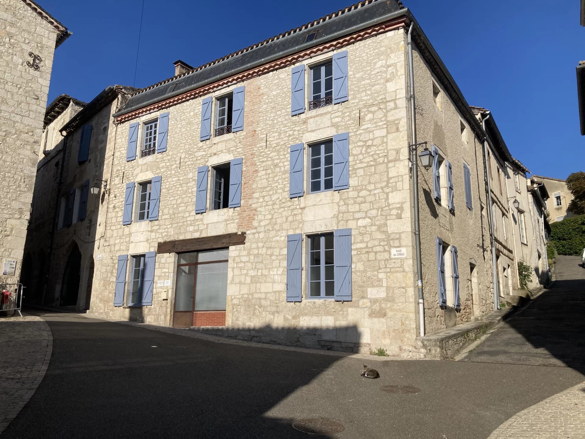 Stone house to renovate with restored business premises, Midi-Pyrénées – France – BVI77393