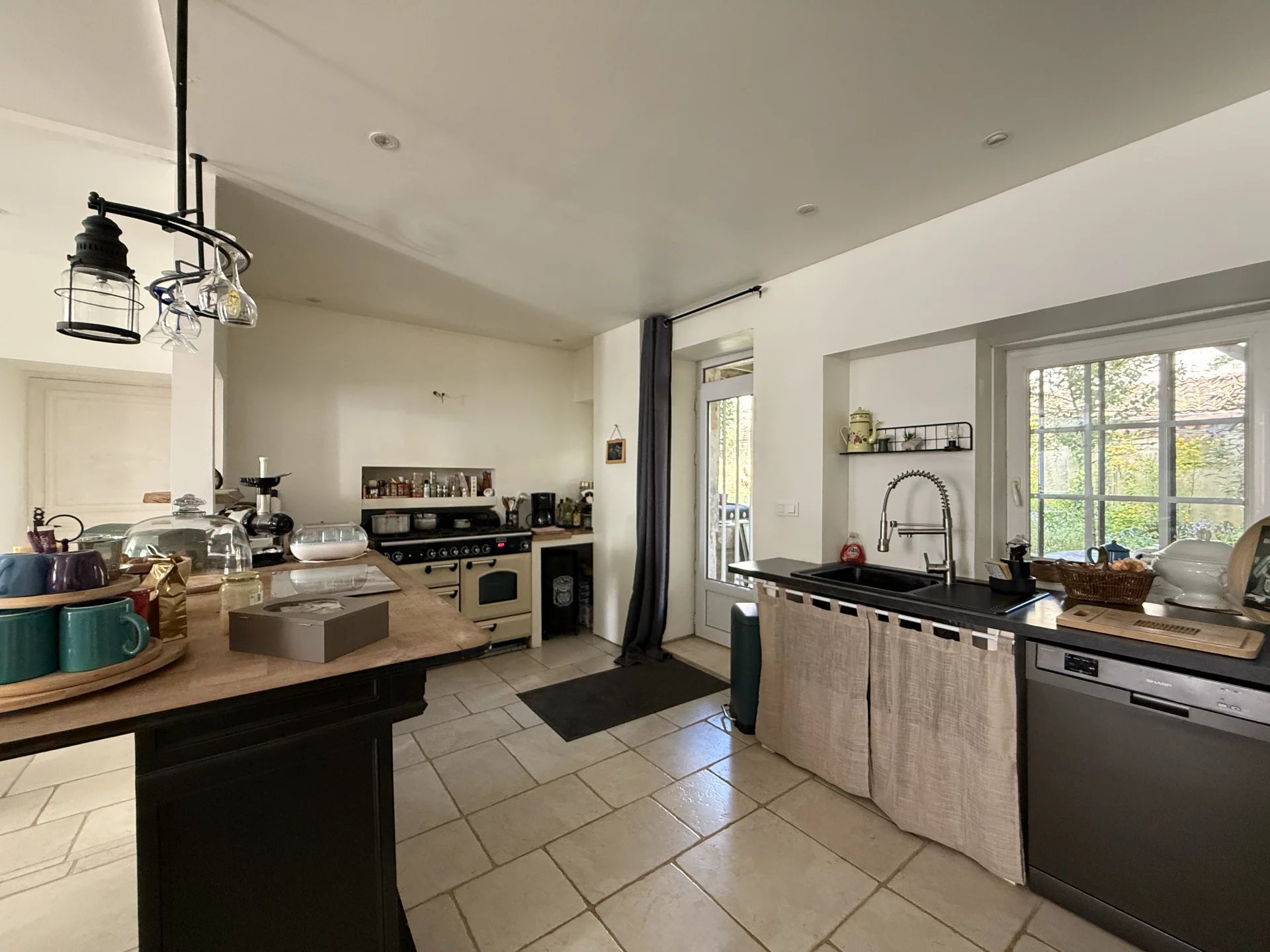 Spacious stone property of 4 bedroom, in heart of small village close to Ruffec, Poitou-Charentes – France – BVI80639