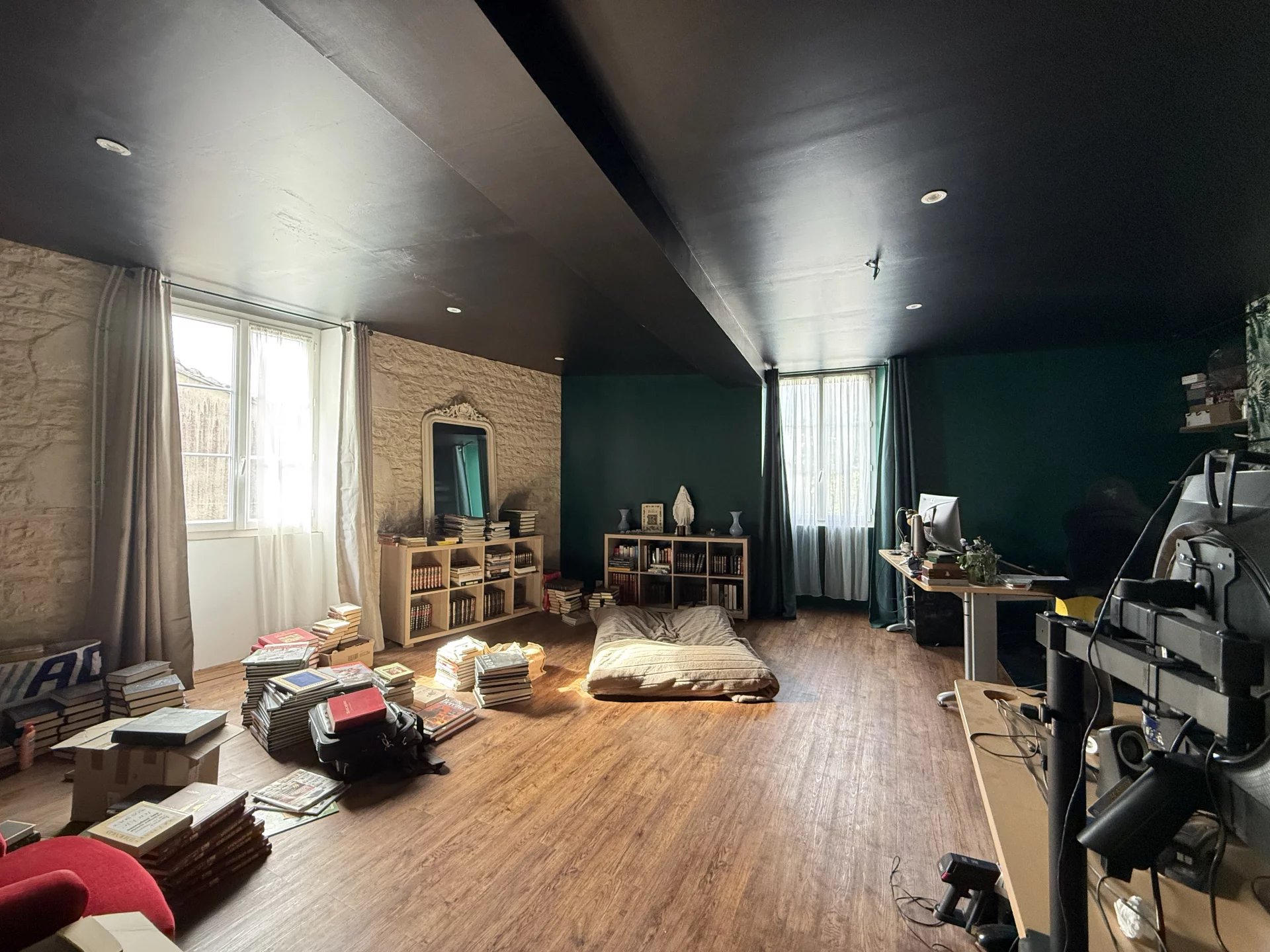 Spacious stone property of 4 bedroom, in heart of small village close to Ruffec, Poitou-Charentes – France – BVI80639