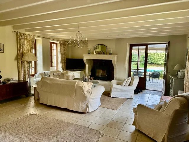 Charm, Space and Tranquility – Beautifully Renovated Stone Property with Pool and Outbuildings, Pays de la Loire – France – BVI80652
